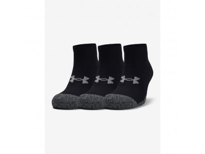 Ponožky Under Armour, Heatgear Locut - BLK, velikost: 40-42, barva: černá