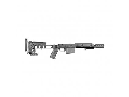 Pažba GRS, Bolthorn D, sklopná, pro pušky Remington 700 SA, plně stavitelná, černá