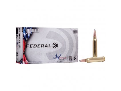 Náboj kulový Federal, Non-Typical, .300 Win.Mag., 180GR (11,6g), SP