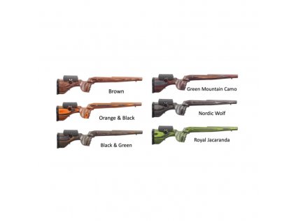Pažba GRS Riflestocks, Hunter Light, pro pušky Anschutz 1771, barva brown