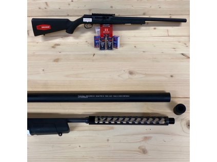 Malorážka sam. Savage Arms, Mod: A22 PSR, Ráže: .22LR, pažba polymer, integrovaný tlumič