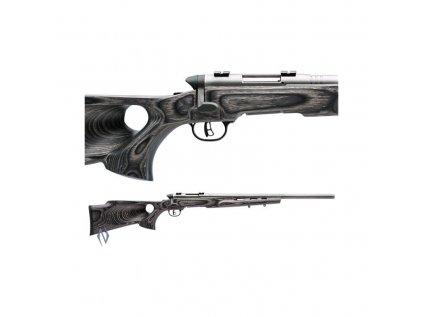 Malorážka opak. Savage Arms, Mod: B MAG, Ráže: .17 WSM, hl: 56cm, laminované dřevo