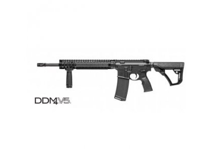 Puška sam. Daniel Defense, Model: DDMSR-15 V5, Ráže: .223 Rem, hl.: 16", RIS předpažbí, če
