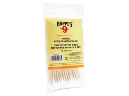 Čistící výtěrky Hoppe's, bavlněné, délka 150mm, 100ks v balení