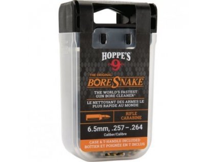 Čistící šňůra Hoppe's, Boresnake pro dlouhé kulové zbraně ráže: .25", 6,5mm atd.