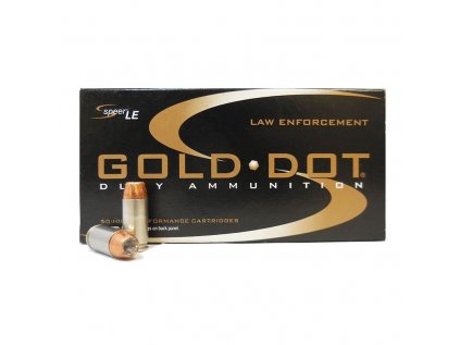 Náboj kulový Speer, Lawman DA, .40 SaW, 165GR (10,6g), Gold Dot HP