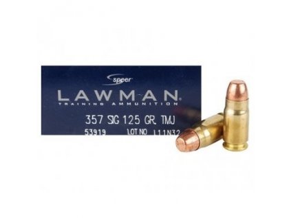 Náboj kulový Speer, Lawman, .357 SIG, 125GR (8,9g), TMJ