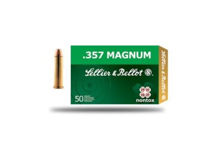 Náboj kulový Sellier a Bellot, Pistol-Revolver, .357 Mag., 158GR/10,25g, TFMJ, Non Tox