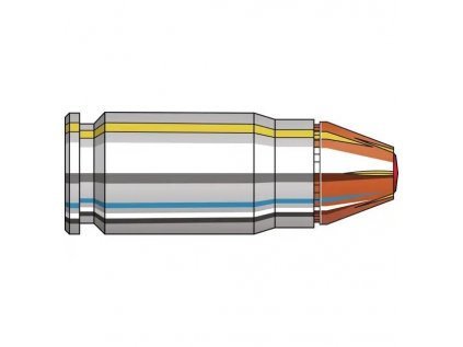 Náboj kulový Hornady, Critical Duty, .357 Sig, 115GR (7,4g), FTX FlexLock