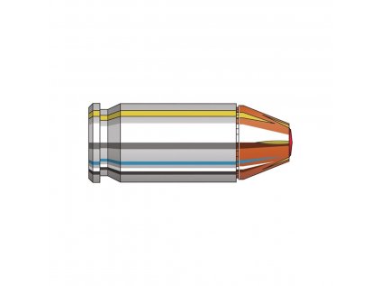 Náboj kulový Hornady, Critical Duty LE, .45 ACP +P, 220GR (14,2g), FlexLock