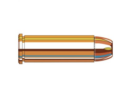 Náboj kulový Hornady, Custom, .44 Mag, 200GR (12,9g), XTP