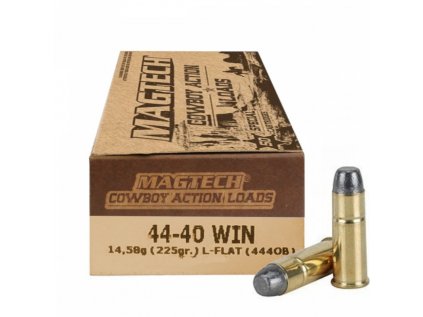 Náboj kulový Magtech, Cowboy Action Loads, .44-40 Win, 225GR (14,58g), LFN Flat Nose