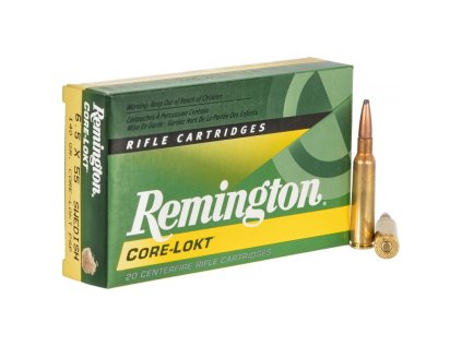 Náboj kulový Remington, Core-Lokt, 6,5x55 SE, 140GR (9,0g), PSP