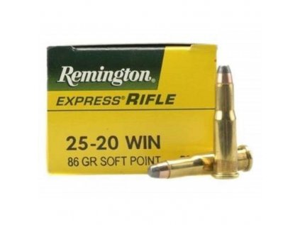 Náboj kulový Remington, Core-Lokt, .25-20 Win., 86GR (5,5g), SP