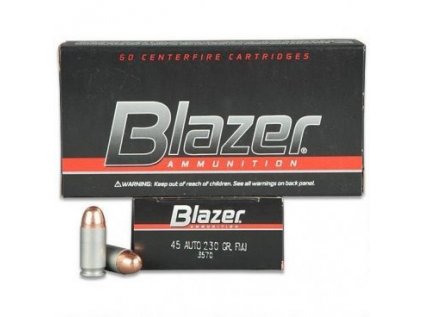 Náboj kulový CCI, Blazer Aluminium, .45 ACP, 230GR (14,80g), FMJ