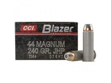 Náboj kulový CCI, Blazer Aluminium, .44 RemMag., 240GR (15,50g), JHP