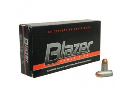 Náboj kulový CCI, Blazer Aluminium, 9mm Br., 95GR (6,15g), FMJ