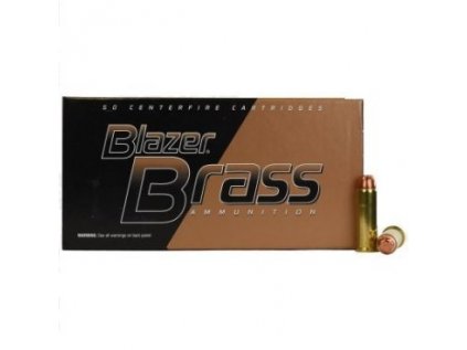 Náboj kulový CCI, Blazer Brass, .38 Spec., 125GR (8,05g), FMJ