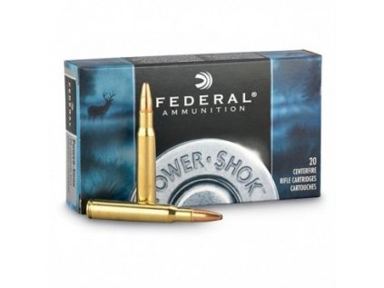 Náboj kulový Federal, Power Shok, .243 Win., 100GR, Soft Point