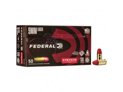 Náboj kulový Federal, American Eagle, 9mm Luger, 130GR, Syntech PCC Pistol Caliber Carbine