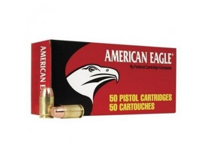 Náboj kulový Federal, American Eagle, .380 ACP, 95GR (6,1g), FMJ