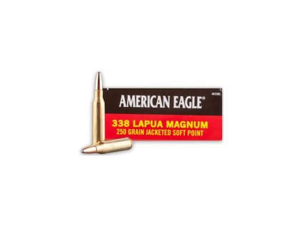 Náboj kulový Federal, American Eagle, .338 LapuaMag, 250GR, Soft Point
