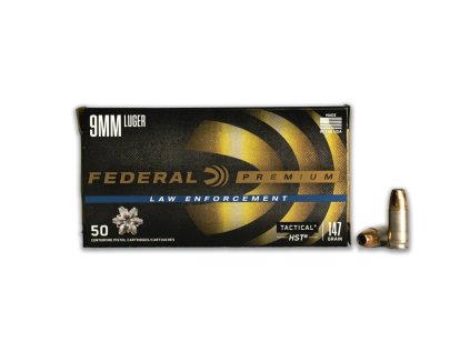 Náboj kulový Federal, Personal Defense, 9mm Luger, 147GR (9,5g), JHP