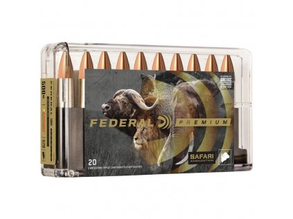 Náboj kulový Federal, Premium Safari .500 Nitro Express, 570GR/36,9g, Barnes Triple Shock