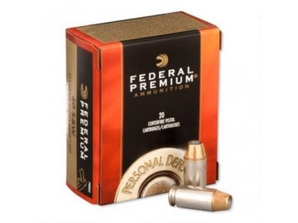 Náboj kulový Federal, Premium, .40 SaW, 155GR (10,0g), Hydra-Shok, JHP