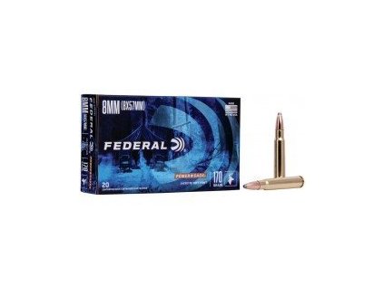 Náboj kulový Federal, Power Shok, 8x57 JS, 170Gr (11,0g), Power Shok SP