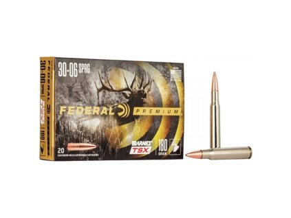 Náboj kulový Federal, Vital Shok, .30-06 Spr., 180GR (11,6g), Barnes TSX
