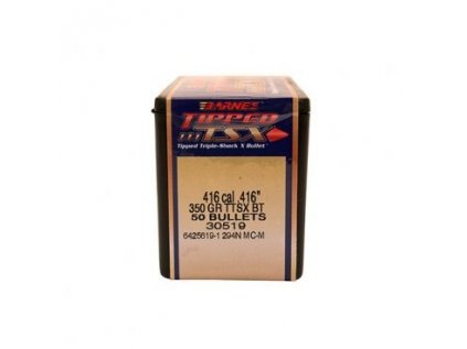 Střela Barnes, Tipped TSX, .416/ .416", 350GR, TTSX BT