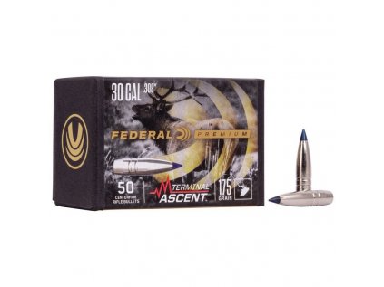 Střela Federal, Premium, .30"/.308", 175GR (11,3g), Terminal Ascent