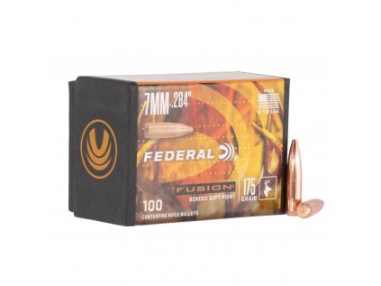 Střela Federal, Fusion, 7mm/.284", 175GR (11,3g), Bonded Soft Point