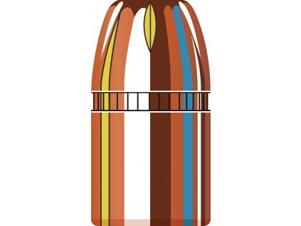 Střela Hornady, XTP - MAG, 38 Cal./ .357", 158GR, FP - XTP