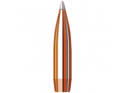 Střela Hornady, A-TiP Match, .284"/ 7mm, 166GR, minimální stoupání 1:9,5"