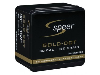 Střela Speer, Gold Dot, .30"/.308" AAC Blackout,  150GR (9,7g), Gold Dot HP