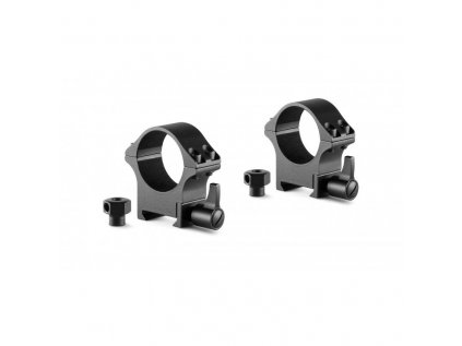 Kroužky Hawke, PRO STEEL, střední, 30mm, rychloupíncí Weaver