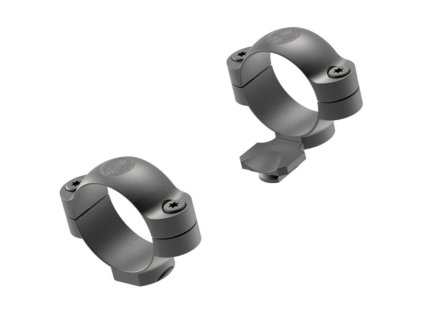 Kroužky Leupold, Standard STD, odsazené, střední, 30mm, ocelové, černé