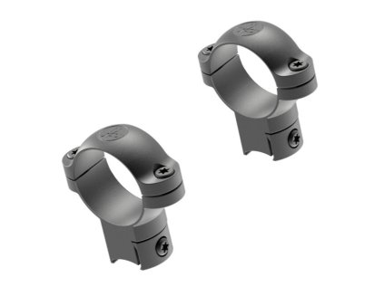 Kroužky Leupold, RM Rimfire, na lištu 11mm, vysoké, 1" (25,4mm), matně černé