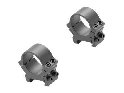 Kroužky Leupold, PRW2, pevné na Weaver/Picatinny, 1" (25,4mm), nízké, matně černé