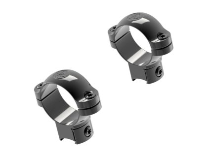 Kroužky Leupold, Rimfire, pro pušky s 11mm šínou, 1" (25,4mm), střední, leskle černé