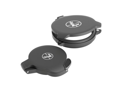 Sada krytek Leupold, Aluminia Flip Back, pro puškohledy s obj. 40mm a std. okulárem, černé