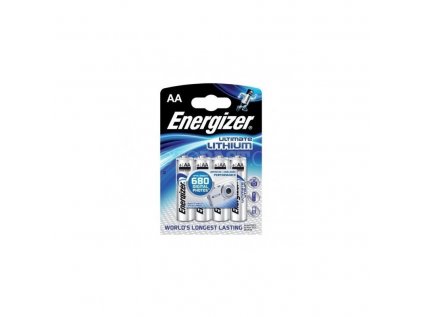 Baterie Energizer Ultimate Lithium 1,5V (AA) - 4 KS