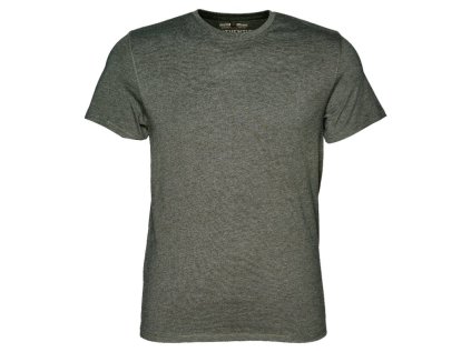 Trička Seeland Basic, barva: zelená a hnědošedá, velikost: M.