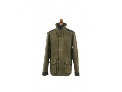 Kožená bunda Carl Mayer dámská, barva: hnědo-olivová, velikost: 36