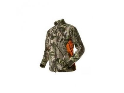 Fleece bunda Seeland, Conley, barva Erase XT Camo/Orange, vel.: L