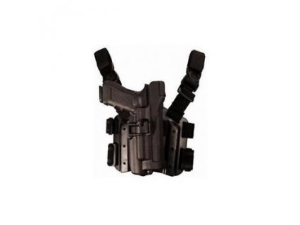 Pouzdro Blackhawk! SERPA level 3, pro Glock 17, 22, 31, se svítilnou, černé