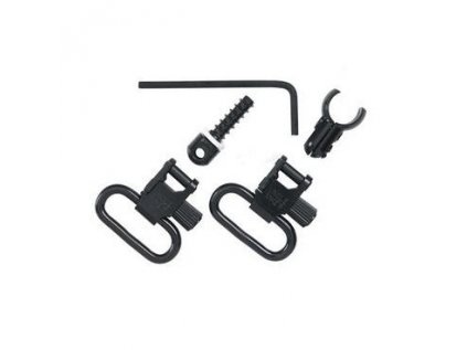 Poutka Uncle Mike's, rychloupínací pro Lever Action pušky, M357, černá