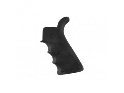 Pažbička Hogue, pro pušky typu MSR-15, Beavertail, pryžová, měkčená, rýhovaná, černá
